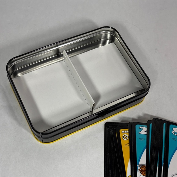 UNO The Simpsons Special Edition Card Game 🟡 2003 Collector Tin – Missing 1 Card - Picture 6 of 6